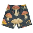thumbnail image 7 of FORMRS Boys Swim Trunks Quick Dry Mesh Liner Boardshorts Sizes XS-XL, Black Mushroom Pattern, 7 of 7