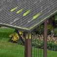 thumbnail image 5 of 11' X 13' Hardtop Gazebo, Aluminum Outdoor Gazebo with Galvanized Metal Roof, Patio Permanent Metal Pavilion , for Garden, Backyard, Deck, 5 of 8