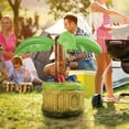 thumbnail image 4 of ZenCart Inflatable Ice Bucket Palm Tree Cactus Cooler Holder Beach Party Ice Bucket Reusable Drink Chiller for Outdoor Picnics Camping, 4 of 8