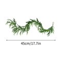 thumbnail image 3 of Cedar Garland And Rattan Wedding Christmas Decoration Simulation Plastic Rattan Needle Green Plant Wall Hanging Thanksgiving Decorations, 3 of 3
