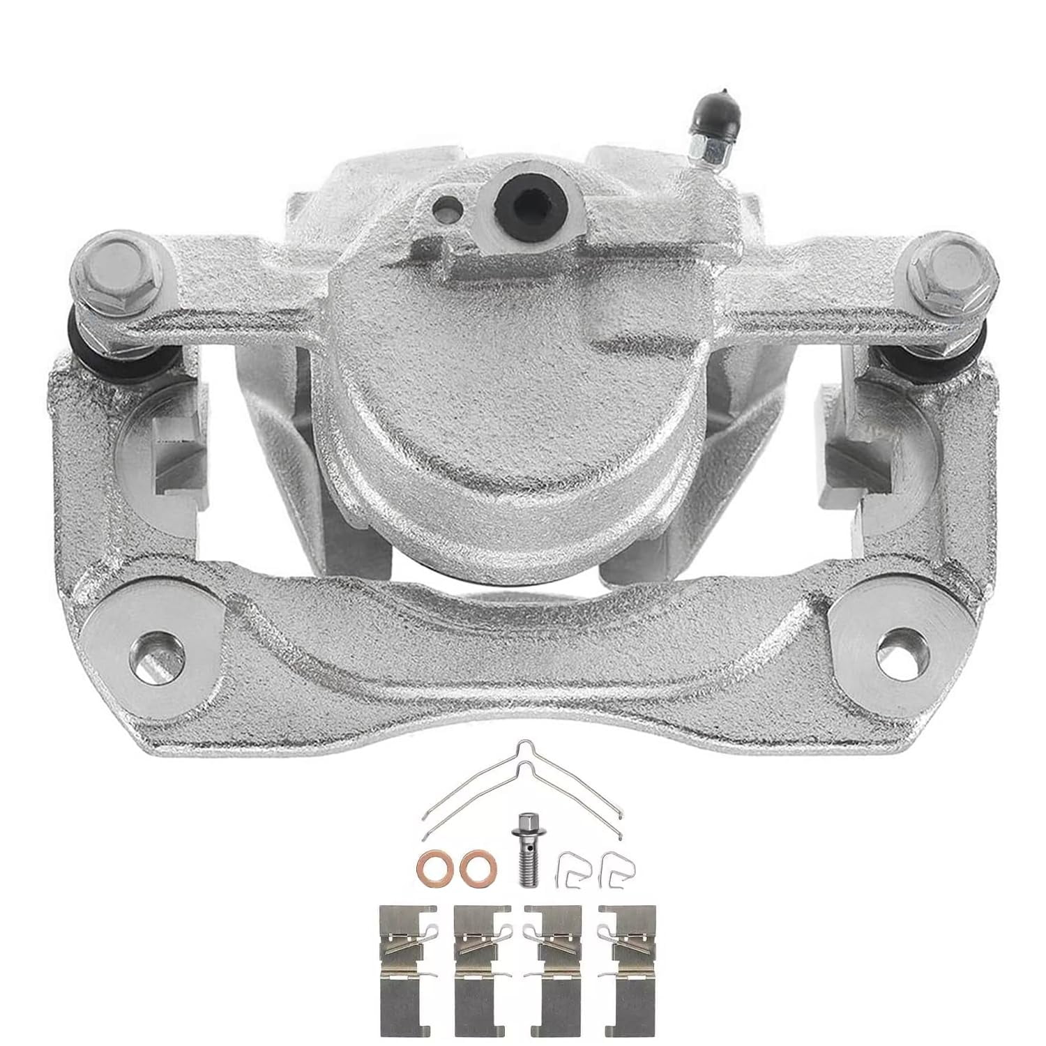 Detroit Axle - Front Brake Calipers for 07-17 Toyota Camry 08-18 Avalon 07-18 Lexus ES350, Disc Brake Calipers with Bracket 2007 2008 2009 2010 2011 2012 2013 2014 2015 2016 2017 Replacement