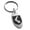 Silver, variant on Stainless Steel Arm Armor Leadership Coat of Arms Shield Engraved Small Oval Charm Keychain Keyring