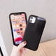 thumbnail image 5 of FELTECHELECTR Funda protectora 2 en 1 para teléfono y auriculares, carcasa de TPU compatible con iPhone 11 y (negro), 5 of 6