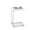 White, variant on Melocadol C-Shaped End Table, C Shaped Under Couch Slider, Small Side Tables with Metal Frame, Adjustable Feet, for Living Room, Bedside, Sofa, TV Dinner, Recliner, Walnut