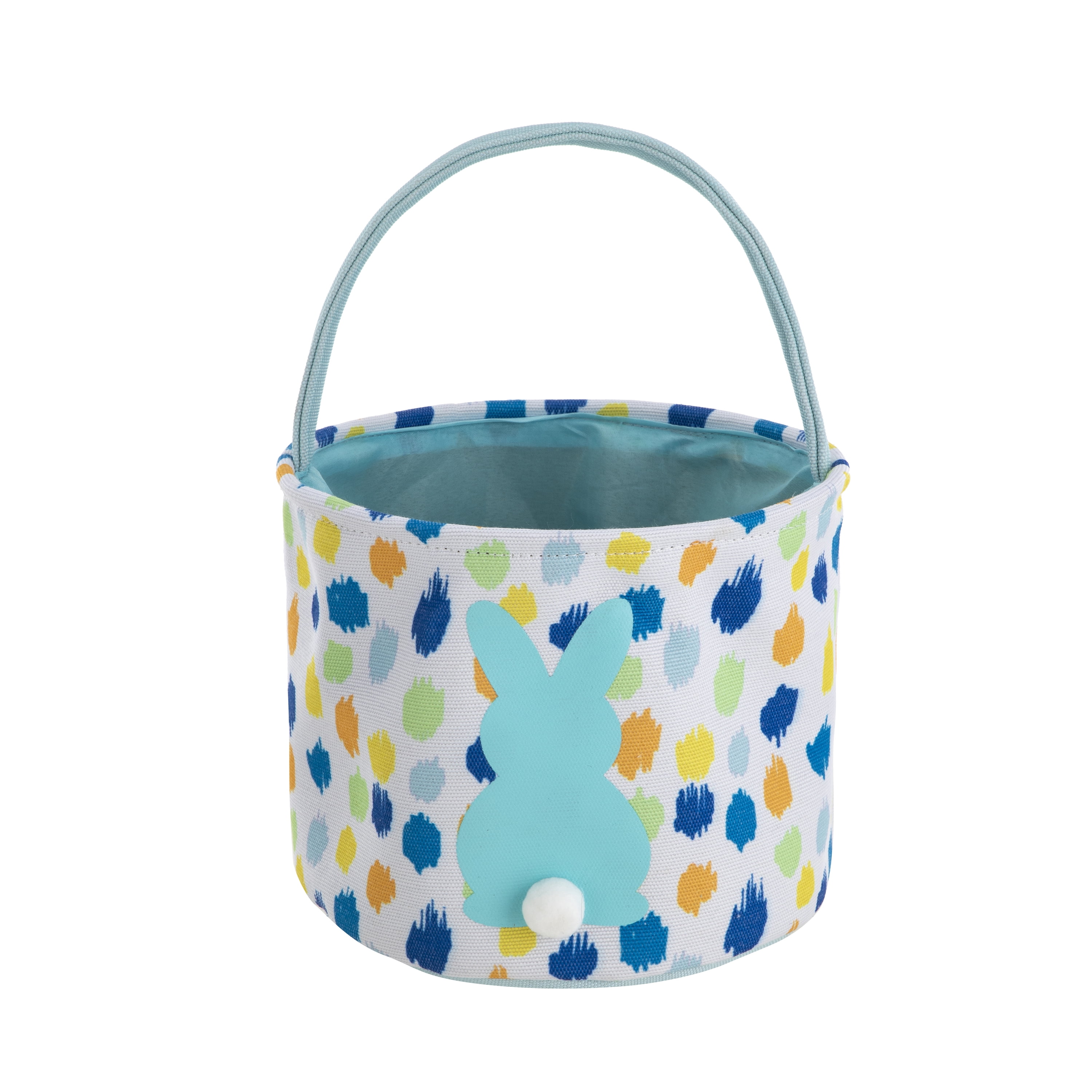Way to Celebrate Fabric Bunny Basket ASTM