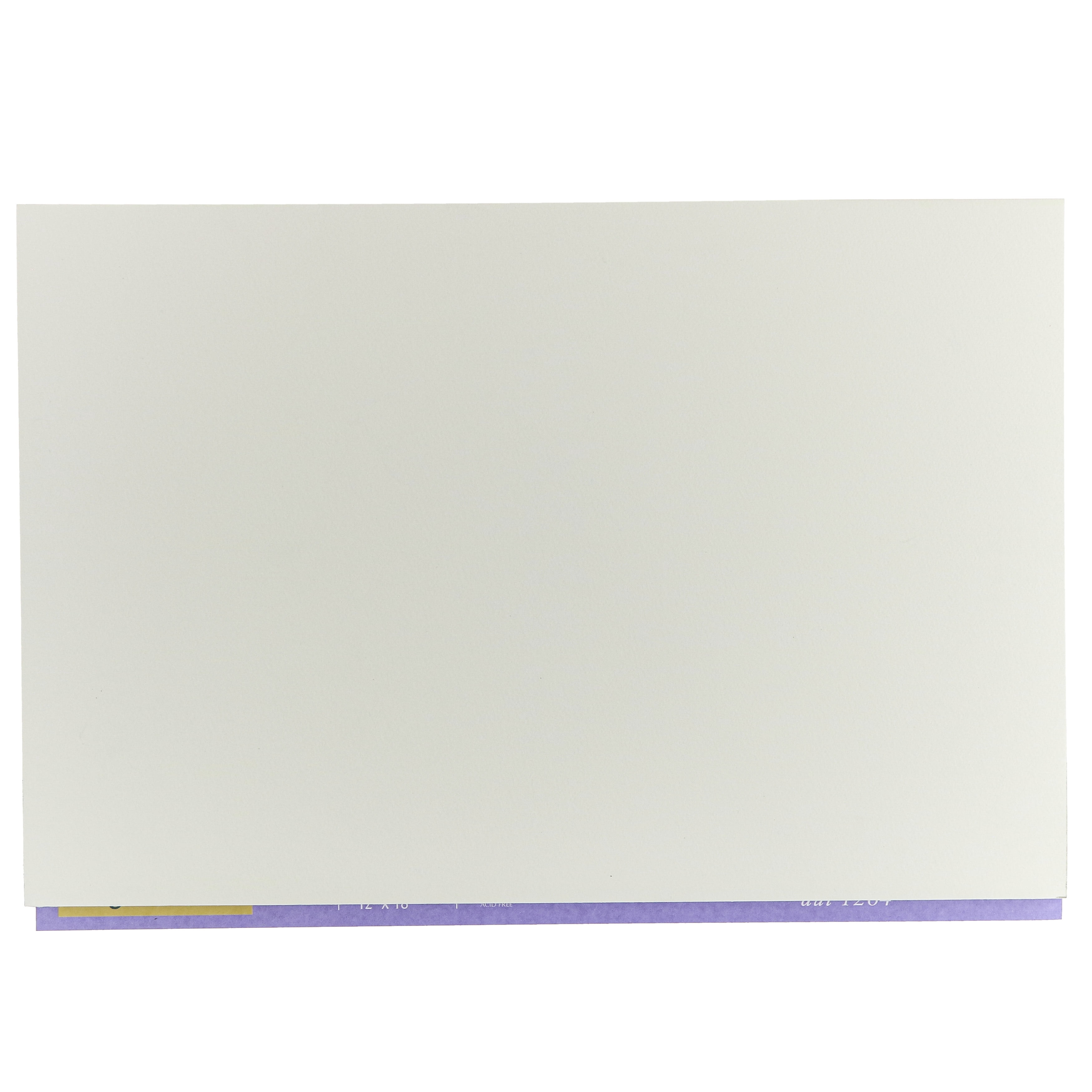 Fabriano Artistico Extra White Watercolor Block, 140 lb./300 gsm, Cold Press, 20 Sheets, 12" x 18"