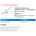 thumbnail image 2 of Transfer Case Control Lever - Compatible with 2011 - 2012 Ram 4500, 2 of 2