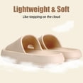thumbnail image 5 of Pantuflas Rosyclo Cloud Antideslizantes de secado rápido con suela de 4 cm en color marrón, 5 of 5