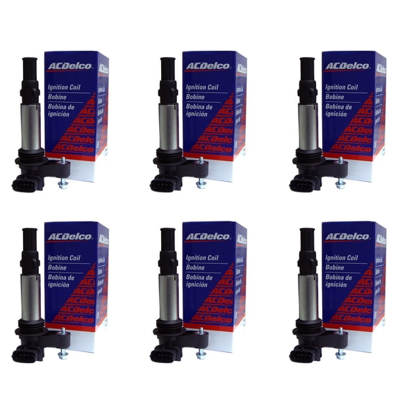 6 ACD Ignition Coils Fits Cadillac, Buick, Saab D501C UF375