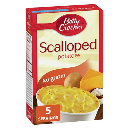 Betty Crocker Scalloped Potatoes, Au Gratin, 141 g, 5 Servings ...