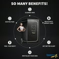 thumbnail image 4 of SteamSpa SP-SS0003-1P Portable 1-Person Home Steam Sauna with Digital Control, Black, 4 of 7