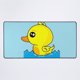 thumbnail image 1 of Un nuevo y lindo tapete de escritorio con forma de patito nadador, 1 of 5