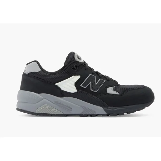 Men's New Balance 580 Black Grey White Shoes Sneakers MT580MDB NEW