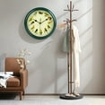 thumbnail image 7 of DESIGNICE 25Cm Musical Birds Wall Hanging Sound Clock Room Decoration Decorative Green Frame Melody Clock for Bedroom Housewarming Gift, 7 of 7