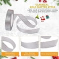 thumbnail image 3 of Ribbon, For Gift Wrapping, Crafts, Holiday Wedding Birthday Party Decoration -Silver, 3 of 6