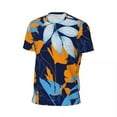 thumbnail image 5 of T Shirt For Men Plants Print Gym Summer Tropical Leaves Vintage Fashion Tee Shirt For Man Custom Top, 5 of 7