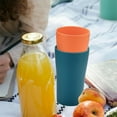 thumbnail image 6 of 6Pcs Wheat Drinking Cups,QZS Unbreakable Wheat Straw Tumbler,Stackable Drinking Cups for Home,Kitchen Tumbler for Home,Office,13.5OZ, 6 of 6