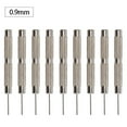 thumbnail image 1 of BTOER Watch Strap Pin Pin Punch Link Punch Pin Stick- Watch Repair Tool 0.7-1.0mm 10Pcs Bar Hammer Punch Thimble Durables, 1 of 9