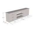 thumbnail image 3 of Granero 01 TV Stand for TVs up to 90", Modern High Gloss 79" Entertainment Center, TV Media Console with Storage Cabinets, 3 of 5