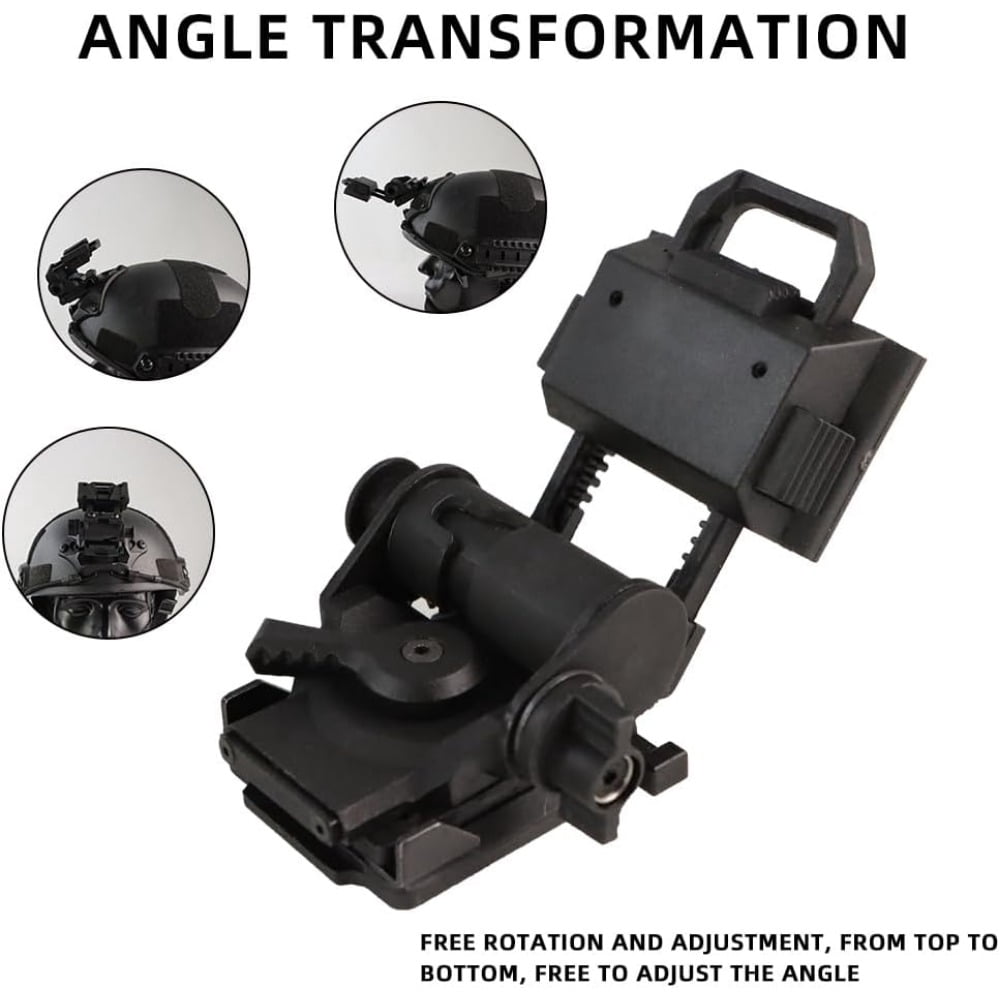 L4G24 Plastic NVG Night Vision Mounting Base Airsoft Helmet Paintball Accessory for PVS15 PVS18 GPNVG18