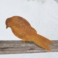 thumbnail image 3 of 4 x Estacas para pájaros con pátina de metal para decoración de jardín, juego de pájaros con aspecto oxidado, 3 of 5