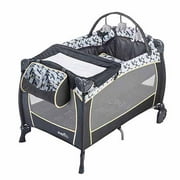Angle View: Evenflo Portable BabySuite Deluxe, Raleigh Black