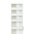 thumbnail image 5 of 7-Tier Pull-Out Storage Shelf – Multi-Functional Space-Saving Kitchen & Living Room Organizer for Narrow Spaces, Compact Pantry Storage with 7 Open Shelves and Easy Maneuver Handle, 5 of 9