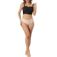 thumbnail image 2 of NOMADIC NOOK Women's Wirefree Bras, Strapless Breathable Push-up Support Bralette 2 Packs, 2 of 4