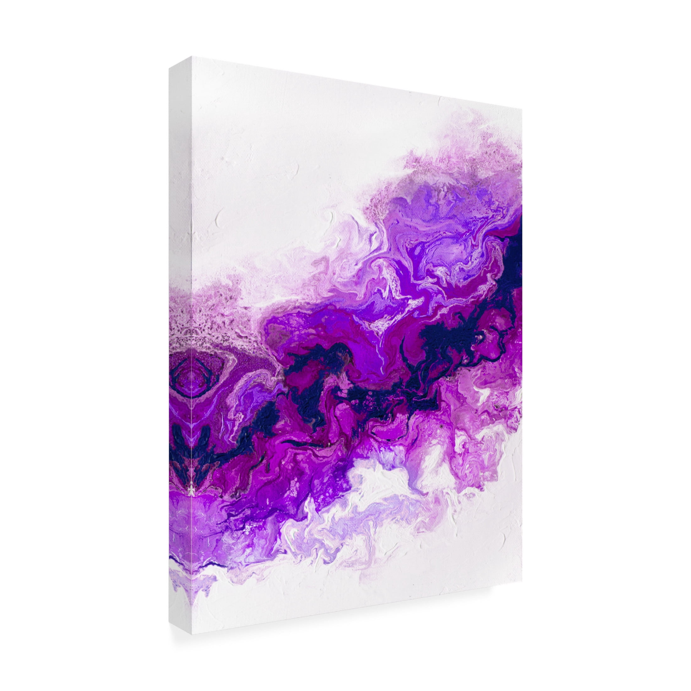 Trademark Fine Art Alyson Storms  Rainbow Smoke 2 Canvas Wall Art