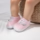 thumbnail image 5 of Zapatillas de deporte de lona para bebés y niñas, antideslizantes, para primeros pasos, zapatos de caramelo para recién nacidos de 0 a 18 meses, 5 of 5