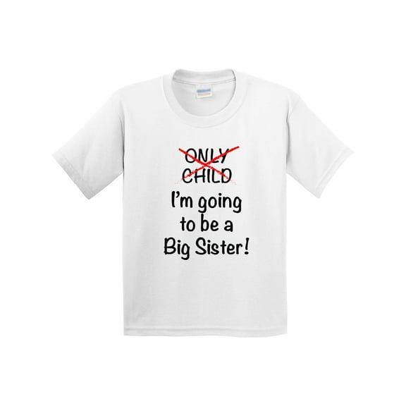 Inktastic I'm Going to Be a Big Sister Youth T-Shirt