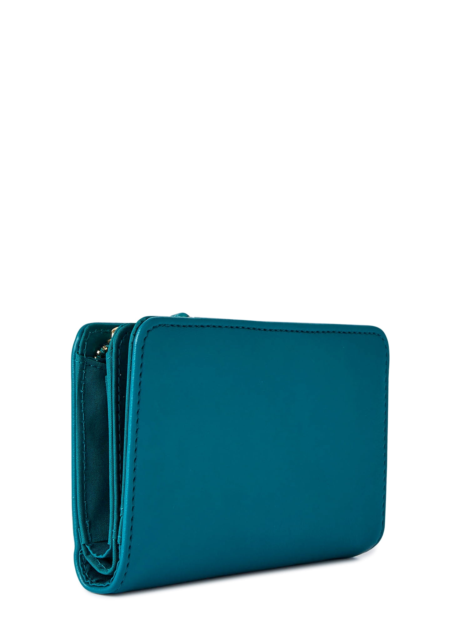 No Boundaries Women's Zip Around Wristlet Wallet 