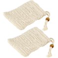 thumbnail image 1 of Juego de 2 bolsas de jabón CHAO de Sisal 12 x 10 cm, 1 of 5