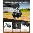 thumbnail image 3 of KFFKFF 11604 Anti-Theft Adjustable Trailer Hitch Coupler Lock with 3 Keys For 1-7/8 in, 2 in, 2-5/16 in Couplers, RVs, Boats, Off-Road Vehicles, 3 of 9