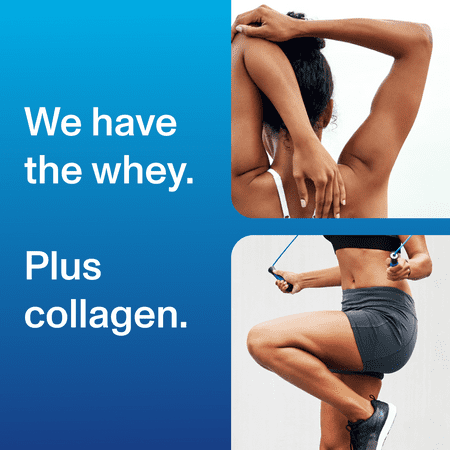 Vital Proteins Whey Protein + Collagen Peptides Powder, Supports Lean Muscle, Recovery and Joint Health, Vanilla, 21.7oz