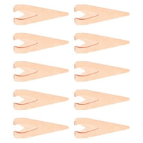 MLINS 10pcs Stainless Steel Teardrop Bookmark Clip Vintage Hollow Metal Book Markers For Reading Ideal For Books And Notebooks