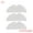 3pcs mop, variant on For Xiaomi Mi Robot Vacuum Mop 2 Mijia 2C STYTJ03ZHM Main Side Brush Hepa Filter Vacuum Cleaner Parts Replacement Accessories