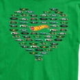 thumbnail image 3 of Hot Wheels - Valentine's Hot Wheels Heart - Men's Short Sleeve Graphic T-Shirt, 3 of 5