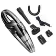 thumbnail image 3 of Puissant aspirateur à main sans fil portable 120 W 2200 mAh avec fonction humide et sèche, filtre Hepa lavable et 5 buses rechargeables pour la maison, la table, l'extérieur, 3 of 4