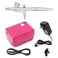 thumbnail image 1 of Set de maquillaje con aerógrafo Pinkiou Air Brush Kit con compresor, 1 of 9