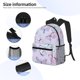 thumbnail image 3 of Easygdp Purple Butterfly Mochila Casual para Portátil, Mochila para Escuela, Viajes, Negocios, 3 of 6