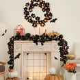 thumbnail image 6 of FAMTKT Halloween Maple Leaf Lamp Fall Garland with Lights LED Fall Decorations Halloween Thanksgiving Decorations Maple Leaves String Lights for Indoor Outdoor (78.7 in), 6 of 7
