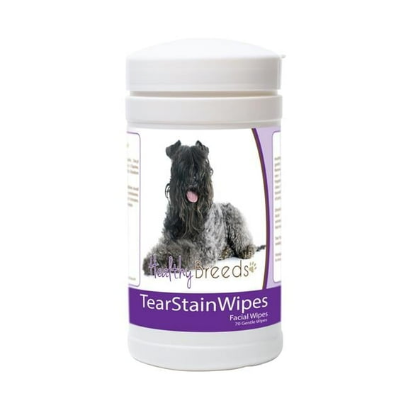Healthy Breeds 840235171119 Kerry Blue Terrier Tear Stain Wipes - 70 Count