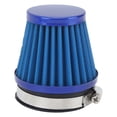 thumbnail image 2 of Filtro de aire limpiador 60 mm Abrazadera en la protección del motor Filtro de admisión del filtro de aire para motocicleta todoterreno ATV Quad Azul, 2 of 5
