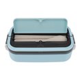 thumbnail image 1 of CHICIRIS Lunch Boxes, 700ml Stainless Steel Lunchbox With Chopsticks Spoon, Microwave Safe, Portable Single Layer Bento Boxes For Students, Office Workers, 1 of 8