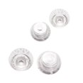 thumbnail image 4 of FRCOLOR Pièces de Guitare 4 Pcs/ensemble Boutons de Guitare Ronds Contrôle du Volume et du Ton Boutons Rotatifs Style Épiphone Pièces de Guitare Électrique Remplacement GD32, 1.04"X1.04"X0.59 Pouces, 4 of 4