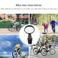 thumbnail image 3 of Shisuyan 2 Pcs Rétroviseur Universel Réglable pour Guidon Rotation 360° pour Vélos de Montagne Route Cyclisme (Noir), 3 of 8