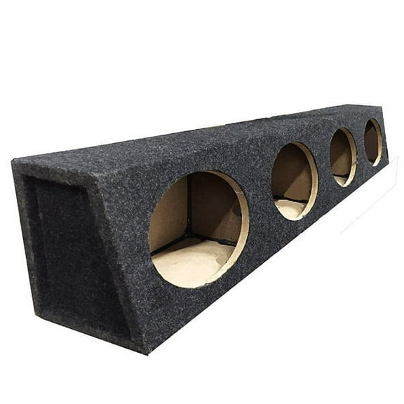 RI Audio 6x9" Speaker Box Enclosure 4 Four Hole High Quality 1/2" MDF and Carpet Construction