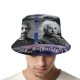 thumbnail image 4 of Einstein Sombrero bucket para adultos, gorra de protección solar, sombrero de pescador plegable para viajes al aire libre, pesca y actividades de verano, 4 of 6