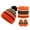 Orange, variant on UJNDER Childrens Winter Scarf Set Outdoor Warm Hat Neck and Gloves Blue One Size